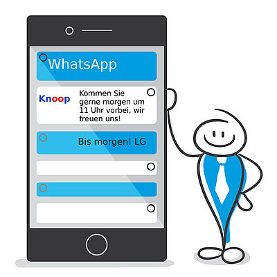 Knoop WhatsApp